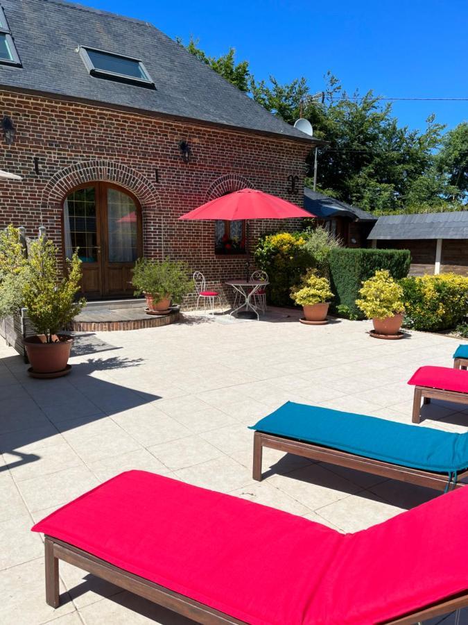 Le Jardin Des Roses Bed & Breakfast Gerponville ภายนอก รูปภาพ